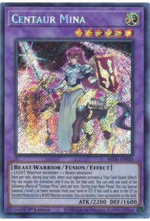 Centaur Mina - BROL-EN020 - Secret Rare