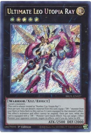 Ultimate Leo Utopia Ray - BROL-EN027 - Secret Rare