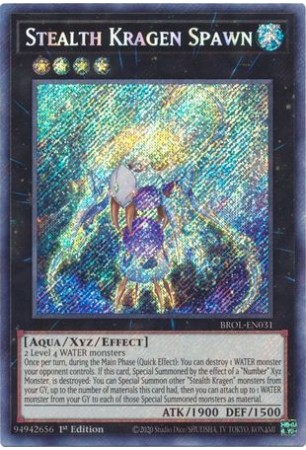 Stealth Kragen Spawn - BROL-EN031 - Secret Rare