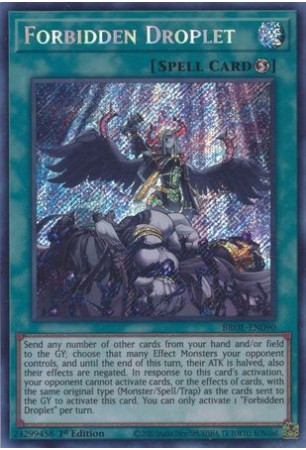 Forbidden Droplet - BROL-EN090 - Secret Rare