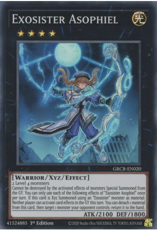 Exosister Asophiel - GRCR-EN020 - Super Rare