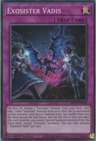 Exosister Vadis - GRCR-EN024 - Super Rare