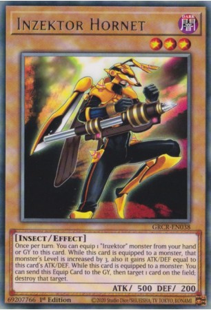 Inzektor Hornet - GRCR-EN038 - Rare