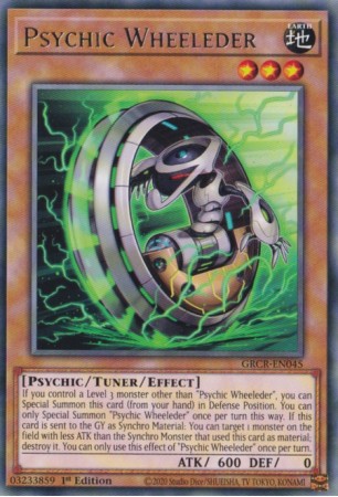 Psychic Wheeleder - GRCR-EN045 - Rare