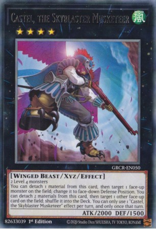 Castel, the Skyblaster Musketeer - GRCR-EN050 - Rare