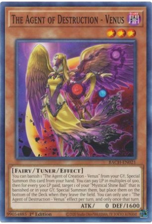 The Agent of Destruction - Venus - BACH-EN021 - Common