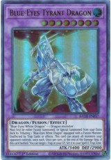 Blue-Eyes Tyrant Dragon - BACH-EN037 - Ultra Rare