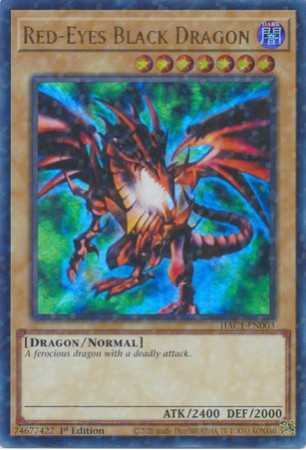 Red-Eyes Black Dragon - HAC1-EN003 - Duel Terminal Ultra Parallel Rare