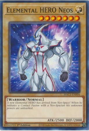 Elemental HERO Neos - HAC1-EN004 - Common