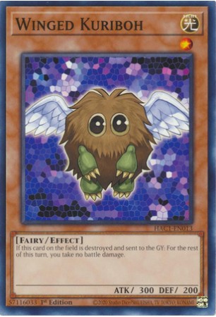 Winged Kuriboh - HAC1-EN013 - Common