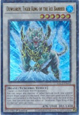 Dewloren, Tiger King of the Ice Barrier - HAC1-EN052 - Duel Terminal Ultra Parallel Rare