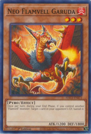 Neo Flamvell Garuda - HAC1-EN072 - Common