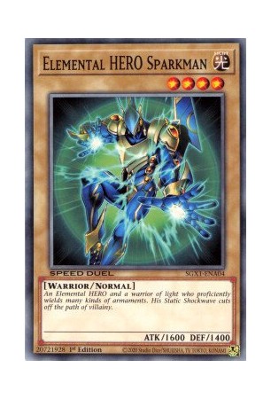 Elemental HERO Sparkman - SGX1-ENA04 - Common