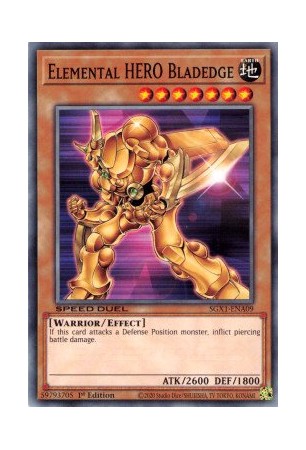 Elemental HERO Bladedge - SGX1-ENA09 - Common