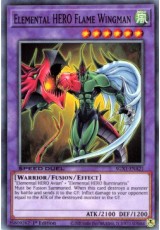 Elemental HERO Flame Wingman - SGX1-ENA21 - Secret Rare