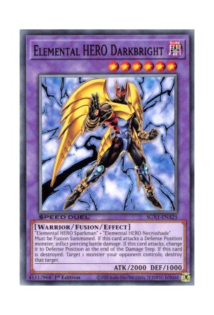 Elemental HERO Darkbright - SGX1-ENA25 - Common