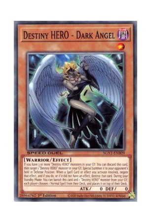 Destiny HERO - Dark Angel - SGX1-ENB09 - Common