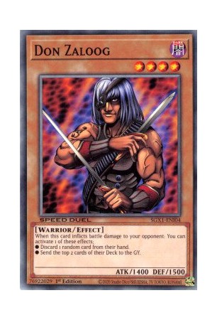 Don Zaloog - SGX1-ENI04 - Secret Rare