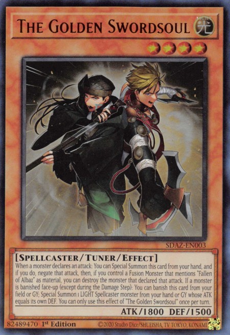 The Golden Swordsoul - SDAZ-EN003 - Ultra Rare - Duelshop