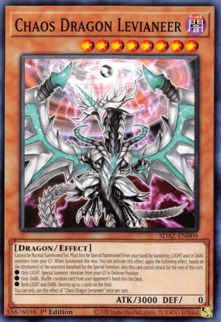 Chaos Dragon Levianeer - SDAZ-EN009 - Common - Duelshop