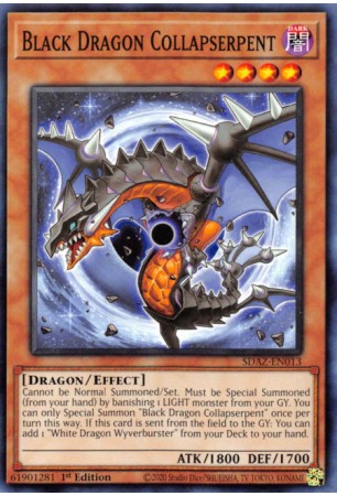 Black Dragon Collapserpent - SDAZ-EN013 - Common