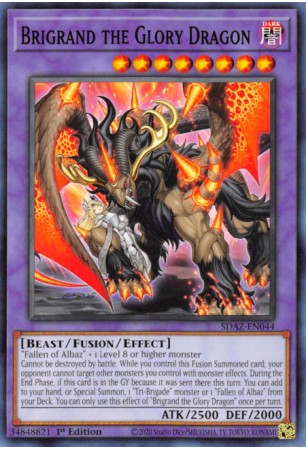 Brigrand the Glory Dragon - SDAZ-EN044 - Common