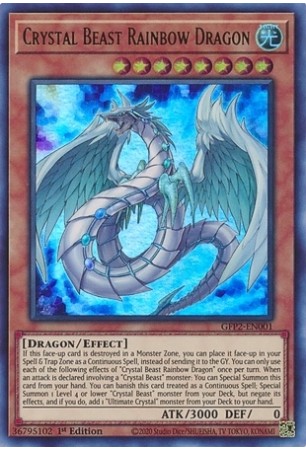 Crystal Beast Rainbow Dragon - GFP2-EN001 - Ultra Rare