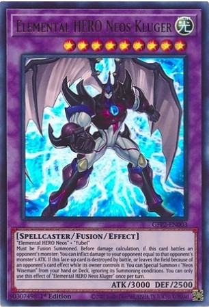 Elemental HERO Neos Kluger - GFP2-EN003 - Ultra Rare