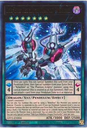 Odd-Eyes Rebellion Dragon Overlord - GFP2-EN004 - Ultra Rare