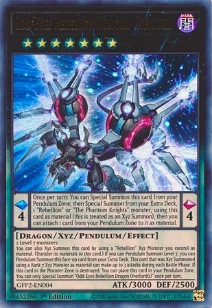 Odd-Eyes Rebellion Dragon Overlord - GFP2-EN004 - Ultra Rare