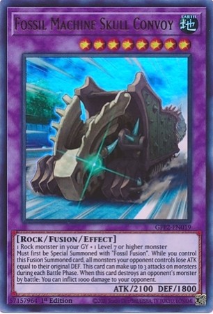 Fossil Machine Skull Convoy - GFP2-EN019 - Ultra Rare