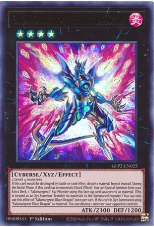 Salamangreat Blaze Dragon - GFP2-EN025 - Ultra Rare