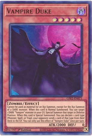 Vampire Duke - GFP2-EN073 - Ultra Rare