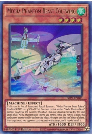 Mecha Phantom Beast Coltwing - GFP2-EN103 - Ultra Rare