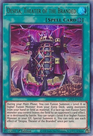 Despia, Theater of the Branded - GFP2-EN167 - Ultra Rare - Duelshop