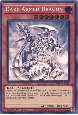 Dark Armed Dragon - GFP2-EN179 - Ghost Rare