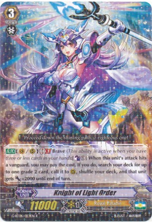 Knight of Light Order - G-BT06/023EN - R