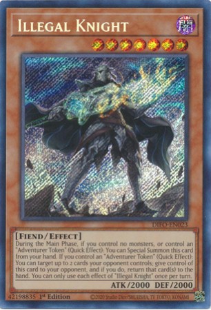 Illegal Knight - DIFO-EN023 - Secret Rare