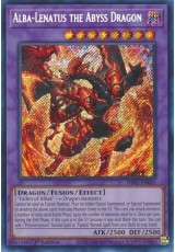 Alba-Lenatus the Abyss Dragon - DIFO-EN035 - Secret Rare