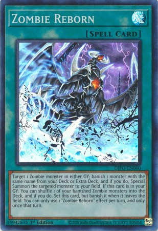 Zombie Reborn - DIFO-EN060 - Super Rare - Duelshop
