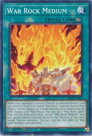 War Rock Medium - DIFO-EN065 - Common