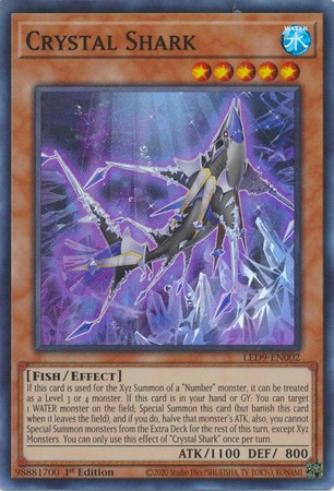 Crystal Shark - LED9-EN002 - Super Rare