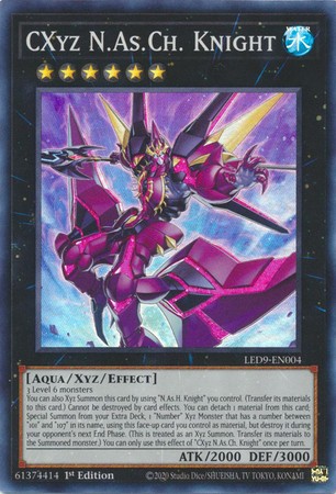 CXyz N.As.Ch. Knight - LED9-EN004 - Super Rare