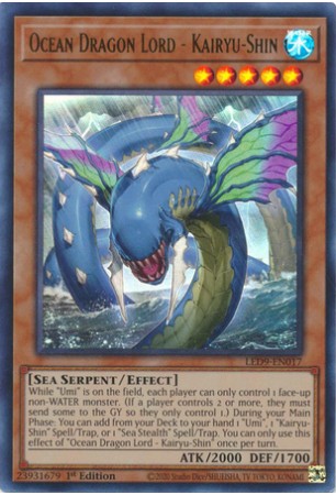 Ocean Dragon Lord - Kairyu-Shin - LED9-EN017 - Ultra Rare