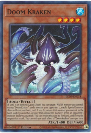 Doom Kraken - LED9-EN018 - Super Rare