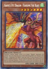 Harpie's Pet Dragon - Fearsome Fire Blast - LDS3-EN138 - Secret Rare