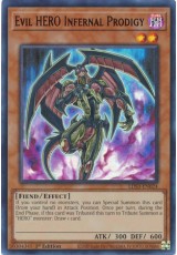 Evil HERO Infernal Prodigy (Red) - LDS3-EN024 - Ultra Rare