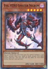 Evil HERO Sinister Necrom (Red) - LDS3-EN026 - Ultra Rare