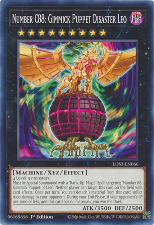 Gimmick！ Number C88: Gimmick Puppet Disaster Leo - LDS3-EN066 - Common