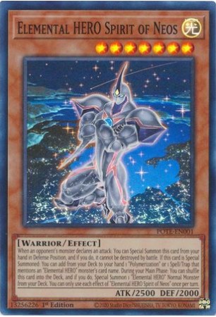 Elemental HERO Spirit of Neos - POTE-EN001 - Super Rare